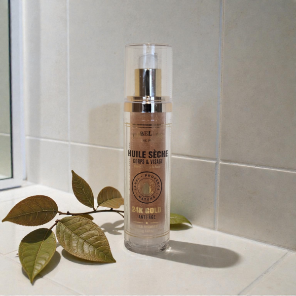 Body en Face olie anti aging 24 K goud Label'or 50ml